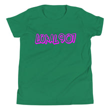 Load image into Gallery viewer, Youth Lokal907 Pink Scratch Tee