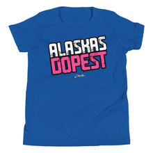 Load image into Gallery viewer, Youth Alaskas Dopest Pink Tee
