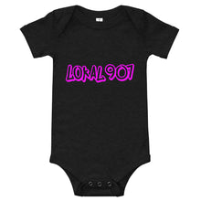Load image into Gallery viewer, Infant Pink Lokal907 Scratch Onesie

