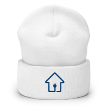 Load image into Gallery viewer, PlugHouse Blue Logo Cuffed Beanie
