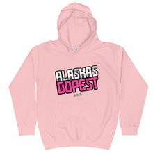 Load image into Gallery viewer, Youth Alaskas Dopest Pink Hoodie

