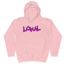 Load image into Gallery viewer, Youth Lokal Pink Hanger Hoodie

