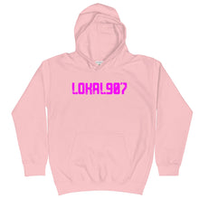 Load image into Gallery viewer, Youth Lokal907 Pink Concrete Hoodie
