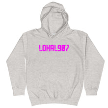 Load image into Gallery viewer, Youth Lokal907 Pink Concrete Hoodie
