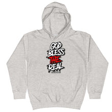 Load image into Gallery viewer, Youth God Bless The Real Hoodie
