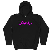 Load image into Gallery viewer, Youth Lokal Pink Hanger Hoodie
