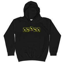 Load image into Gallery viewer, Youth Lokal Yella Diamond &amp; Hearts Hoodie
