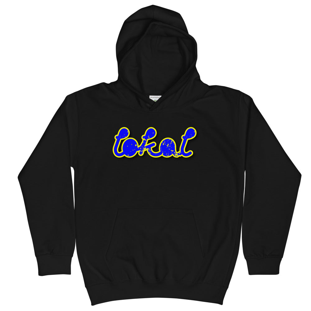 Youth BlueNGold Bubble Hoodie