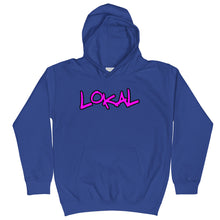 Load image into Gallery viewer, Youth Lokal Pink Hanger Hoodie
