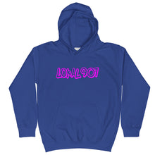 Load image into Gallery viewer, Youth Lokal907 Pink Scratch Hoodie
