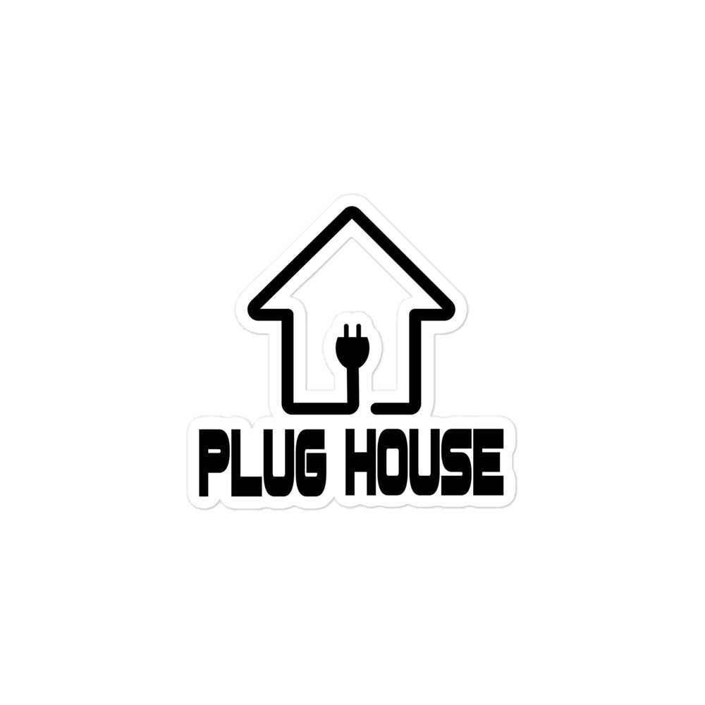 PlugHouse Block Tag Sticker