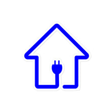 Load image into Gallery viewer, PlugHouse Blue Logo Sticker
