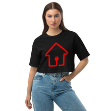 Load image into Gallery viewer, Red PlugHouse Logo Crop Top
