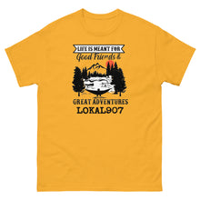 Load image into Gallery viewer, Lokal Good Friends Great Adventures Tee
