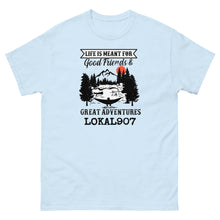 Load image into Gallery viewer, Lokal Good Friends Great Adventures Tee
