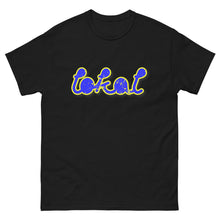 Load image into Gallery viewer, Lokal Blue &amp; Gold Bubble Tee
