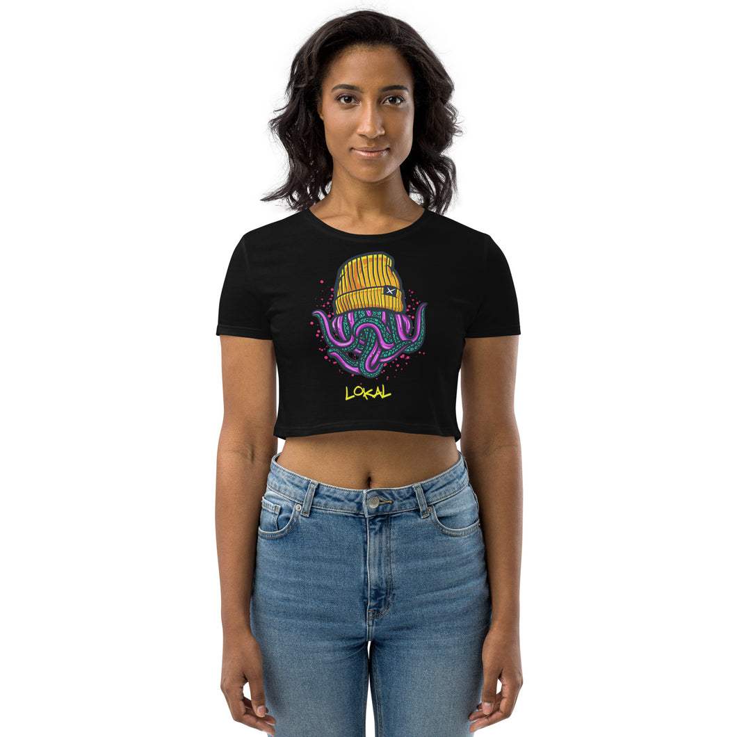 Organic OctoBeanie Crop Top