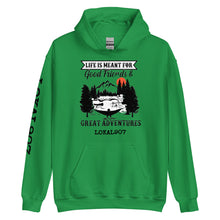 Load image into Gallery viewer, Lokal Good Friends Great Adventures Alpha Hoodie
