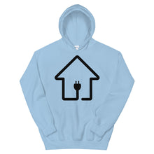 Load image into Gallery viewer, 3XL-5XL Black Plughouse Logo Hoodies
