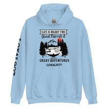 Load image into Gallery viewer, Lokal Good Friends Great Adventures Alpha Hoodie

