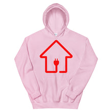 Load image into Gallery viewer, 3XL-5XL Red PlugHouse Logo Hoodies

