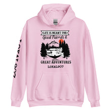 Load image into Gallery viewer, Lokal Good Friends Great Adventures Alpha Hoodie
