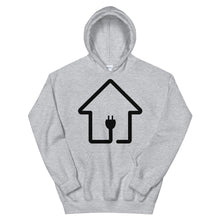 Load image into Gallery viewer, 3XL-5XL Black Plughouse Logo Hoodies
