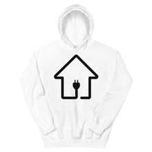 Load image into Gallery viewer, 3XL-5XL Black Plughouse Logo Hoodies
