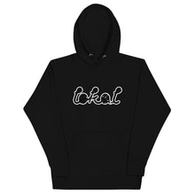 Load image into Gallery viewer, Lokal Black Bubble Hoodie
