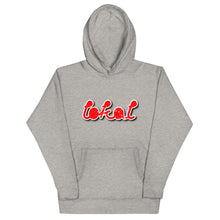 Load image into Gallery viewer, Lokal Red Bubble Hoodie
