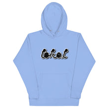 Load image into Gallery viewer, Lokal Black Bubble Hoodie
