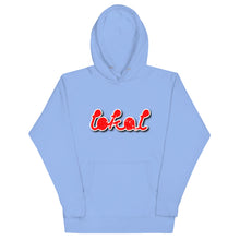 Load image into Gallery viewer, Lokal Red Bubble Hoodie
