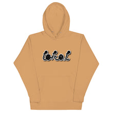 Load image into Gallery viewer, Lokal Black Bubble Hoodie
