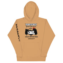 Load image into Gallery viewer, Lokal Good Friends Great Adventures Hoodie
