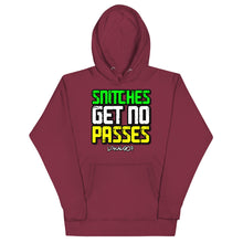 Load image into Gallery viewer, No Passes Hoodie
