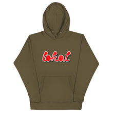 Load image into Gallery viewer, Lokal Red Bubble Hoodie
