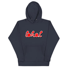 Load image into Gallery viewer, Lokal Red Bubble Hoodie
