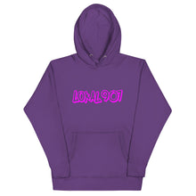 Load image into Gallery viewer, Lokal907 Pink Scratch Hoodie
