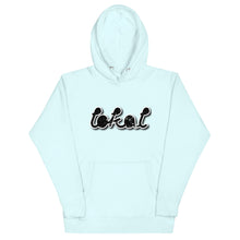 Load image into Gallery viewer, Lokal Black Bubble Hoodie

