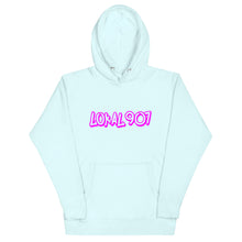 Load image into Gallery viewer, Lokal907 Pink Scratch Hoodie
