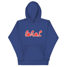 Load image into Gallery viewer, Lokal Red Bubble Hoodie
