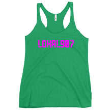 Load image into Gallery viewer, Women&#39;s Lokal907 Pink Concrete Racerback Tank
