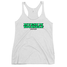 Load image into Gallery viewer, Women&#39;s Invest In Yourself Racerback Tank
