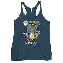 Load image into Gallery viewer, Women&#39;s BeanieBoarder Racerback Tank
