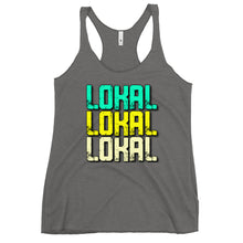 Load image into Gallery viewer, Women&#39;s Lokal Block Racerback Tank
