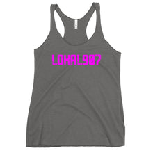 Load image into Gallery viewer, Women&#39;s Lokal907 Pink Concrete Racerback Tank
