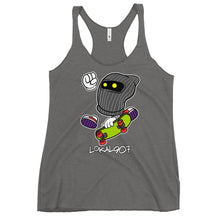 Load image into Gallery viewer, Women&#39;s BeanieBoarder Racerback Tank
