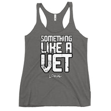 Load image into Gallery viewer, Women&#39;s Like A Vet Racerback Tank
