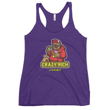 Load image into Gallery viewer, Women&#39;s Crazy Rich Racerback Tank
