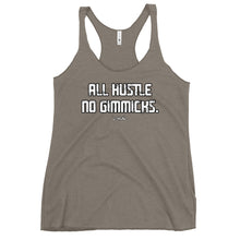 Load image into Gallery viewer, Women&#39;s All Hustle No Gimmicks Racerback Tank
